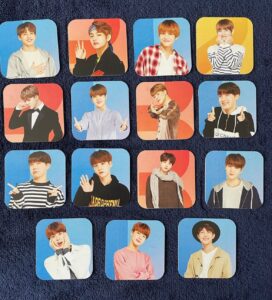 BTS photocards