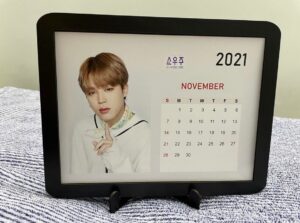 BTS themed Calender